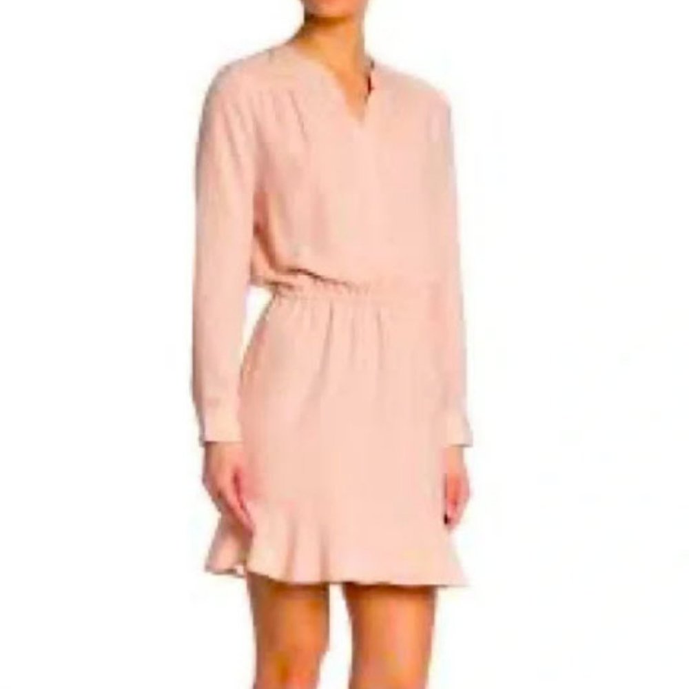 Joie - Long Sleeve Dress in Blush